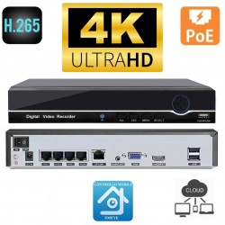 Network Video Recorder - NVR 8504 MPX POE